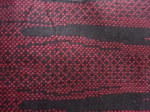 アンティーク　霞模様織り出し本場泥大島紬着物（5マルキ）